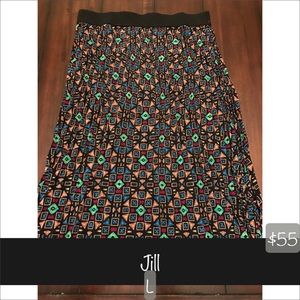 LuLaRoe Jill Skirt